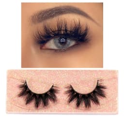 FOXESJI Lashes 3D Mink Eyelashes Natural Long Fluffy Dramatic Strip Eye Lashes Eyelash Extension Soft False Eyelashes Makeup