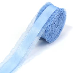 5Yards/Roll Pleated Stretch Lace Trims Ribbons Ruffled Elastic Band Baby Hairband Belt Shoes Decorative Tapes DIY Craft Supplies