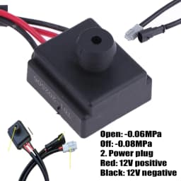 12V PositivePressure Control Switch Electric Vehicle Car Vacuum Pump Controller -0.06MPa -0.08MPa Brake Booster Pressure Sensor