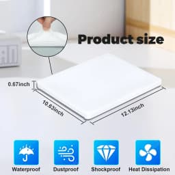 Case For Starlink Mini Silicone Protective Cover White Anti-collision Anti-fall Waterproof Sleeve For Starlink Mini