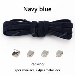 No tie Shoe laces Elastic laces Sneakers Flat Shoelaces without ties Quick Shoelace for Shoes Kids Adult One Size fits All Shoes