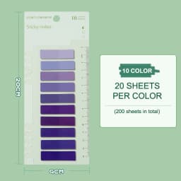 60Pcs/5Sheets Colorful Monthly Tabs Adhesive Planner Index Stickers For Office Planner Organizan Decorative Sticker