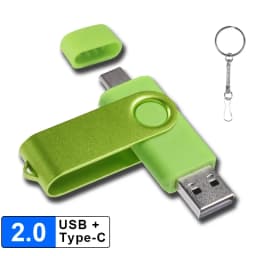 Multifunctional OTG 2 IN 1 Type-c USB Flash Drive Pendrive 128GB Cle Usb Флэш-накопител Stick 32/64 GB Pen Drive for Phone