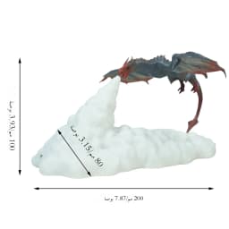 3D LED Dragon Night Light, USB-Rechargeable Table Lamp, Flying Dragon-Themed Bedroom Decor, Festive Party Mood Light