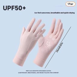 Sunscreen Stretch Women Anti UV Mid-long Breathable Glove For Spring Summer Thin Gloves