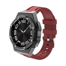 Modification Kit Case For Samsung Galaxy Watch6 Classic 47mm 43mm Stainles Steel Metal Strap Bracelet Galaxy6Classic Rubber Band