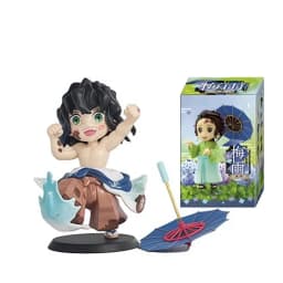  12cm New Demon Slayer Plum Rain Series 13pcs/set Blind Box Figure surprise Box Tanjiro Kamado Nezuko Action Model Toys Gifts