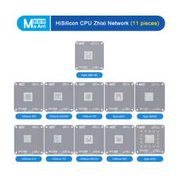 MAant Magnetic MOTIVE CPU Fixture For iPhone A8-A18 PRO &QUALCOMM&HiSilicon&EMMC CPU BGA Reballing Stencil Repair Kit Tools