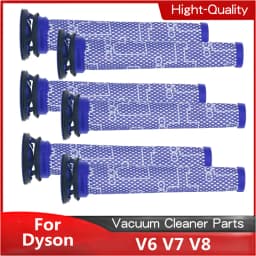 Spare Parts For Dyson V6 V7 V8 DC58 DC59 Absolute Cordless Stick Vacuum Cleaner 965661-01 Efficient Pre-Filter HEPA Filter