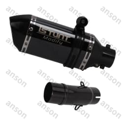 Exhaust System Muffler Pipe Slip on For Kawasaki Z400 Ninja 400 Ninja 500 Z500 2018-2025 Ninja 500 Exhaust System