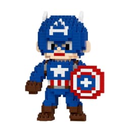 Hero Cartoon Micro Particle Building Blocks Children Assembly Toy Anime Action Figure Boy Girl Kid Gift Cute Toy Building Bricks
