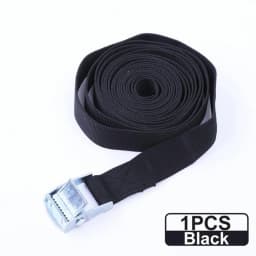 Heavy Duty 2M Lashing Strap with Quick Release Buckle for Long Lasting Cargo Transportation and Baggage Safety