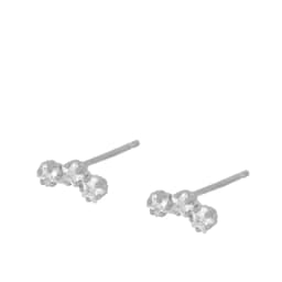 CRMYA Gold Silver Filled Hoop Earring CZ Zircon Heart Higgle Stud Earrings For Women Jewelry Earings Wholesale Aretes De Mujer