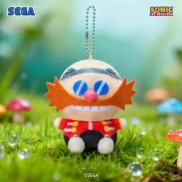 SEGA Prize Sonic The Hedgehog Tails Mini Plush Keychain Cooro Series Soft Stuffed Animal Bag Pendant Anime Game Fans Collectible
