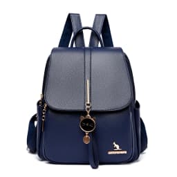College Women Backpack Designer Soft Leather Vintage Packbag Female Travel Back Pack School Bags for Teenage Girls Shoulder Bag