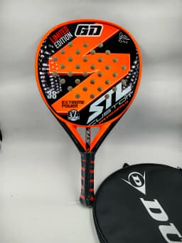Padel Racket Carbon Fiber Surface with EVA Memory Flex Foam Core Padel Tennis Racquets Lightweight