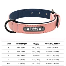 Dog Collars Personalized Dog Buckle Collars Free Engraving Name ID Tags For Small Medium Large Dogs Pug Pitbull Bulldog Beagle