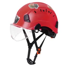 Construction Safety Helmet with Visor DIY Stickers For Engineer ABS Hard Hat Industrial Work Cap Rescue Head Protection CE ANSI