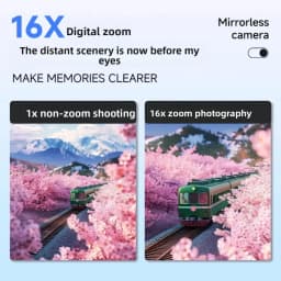 4K HD Sliding Digital Camera 64MP Retro CCD‑Style Mini Camera IPS Screen Multiple Shooting Modes Student Campus Photo Video Cam