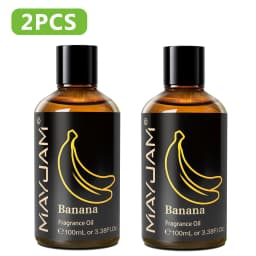MAYJAM 100ml Fragrance Oil Coconut & Vanilla White Musk Sea Breeze Baby Powder Dragons Blood Sweet Tobacco Freesia for Aromatherapy Diffuser Humidifier Burner, Strawberry Watermelon Cherry Coconut Cranberry Fruit Essential Oil Making Candle Aromatic Spray