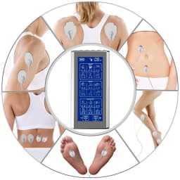 36 Modes Electrical Nerve Muscle Massager Rechargeable Physical Massage Device Dual Channel 20 Intensity Tens Electrostimulator