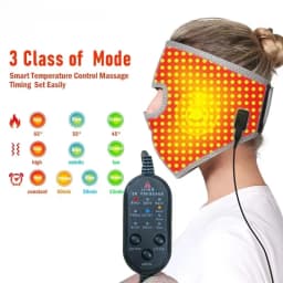 Heated Eye Mask Eye Mask for Dry Eyes with 3 Heat Levels Hot Compress Warm Compress Heating Pad for Sleep Dark Circles