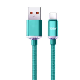 NNBILI 120W 6A Fast Charge USB Type C Quick Charge Cable For Samsung S23 Xiaomi 14 Huawei Phone Fast Charging Cable Data Cables