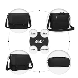 KONO Men's Laptop shoulder bag-15.6 "waterproof & Anti-Theft, Business & Travel