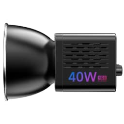 Ulanzi L024 40W RGB Fill Light Video Light COB Light Bi-color 0-359° RGB Mini Bowens Mount Fill Light from BR
