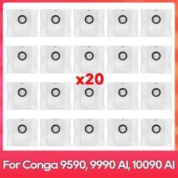 Fit For ( Conga 9590 / 9990 / 10090 AI Spin Revolution Ultra Power Home ) Main Side Brush Filter Mop Dust Bag Part Accessory