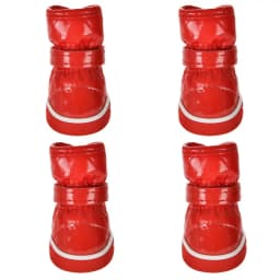 Winter Dog Shoes For Small Medium Dogs Cats Waterproof Non-slip Puppy Snow Boots Fleece Warm Chihuahua French Bulldog Pet Shoes