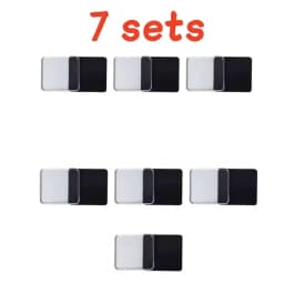 DIY Blank Clear Acrylic Fridge Magnet Kit Transparent Refrigerator Stickers Handmade Home Decor Creative Craft No Photo Included