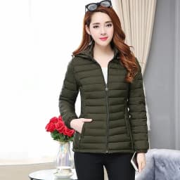 2025 New Winter Jacket High Quality Overcoat stand-callor Coat Women Fashion Jackets Winter Warm Woman Clothing Casual Parkas