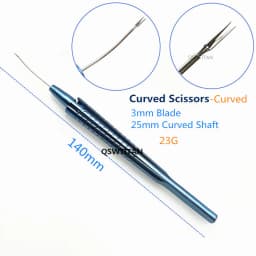 Gripping jaws Capsulorhexis Forcep Gripping forceps Virtreo-Retinal Ophthalmic microsurgery instrument