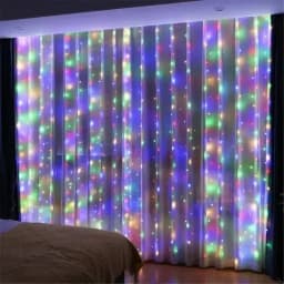 Remote Control USB Fairy Lights 3 4 6 Meters LED Curtain String Lights for Christmas Home Bedroom Decoration Festive Party