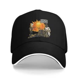 Angine De Poitrine Group Baseball Cap Hip Hop Sandwich Caps Unisex Adjustable Caps Hat Outdoor