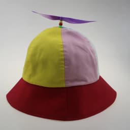 New Custom Logo Parent Child Cotton Helicopter Propeller Bucket Cap Outdoor Unisex Color Matching Sun Protection Fisherman Hat