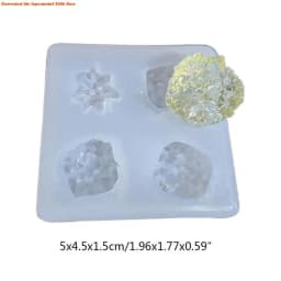 Crystal Cluster Mold Resin Simulation Original Stone UV Epoxy Resin Mold Handmade Decorations Crystal Stone Casting Mold