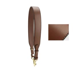 Crossbody Bag Strap Replacement Shoulder Strap Adjustable Faux Leather Purse Strap with Metal Clasps Replacement for Handbags