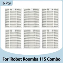 Fit For IRobot Roomba 115 Combo/115 Combo+ Vacuum Cleaner Replacement Parts Main Roller Brush Side Brush Filter Mop Pad Dust Bag