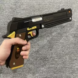15inch PU Dante Pistol Devil May Cry 4 Anime Ebony Ivory DMC Cosplay Costume Prop DMC Gun Real Size Collection Display Toy Gift