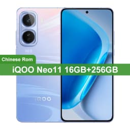 China Version iQOO Neo 11 6.82” AMOLED Scree Snapdragon 8 Elite 100W 7500mAh Battery 50MP+16MP Camera With Multilingual NFC