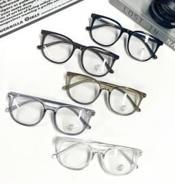 Retro Square Glasses Ultra-light Transparent Frame Eyewear Anti-blue Light Flat Glasses Korean Popular Decoration Eyeglasses