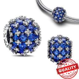 Boutique Unique 925 Sterling Silver Stars & Moon Dream Catcher Dreamy Blue Dangle Charm Fit Original Bracelet Fashion Jewelry