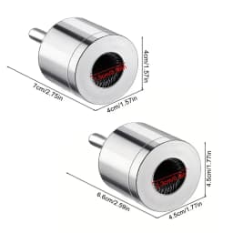 1pc 15/22mm Copper Tube Cleaning Brush Multi-Purpose Plumbing Pipe Power Drill Metal Cleaning Tools With 1 Replace Brush