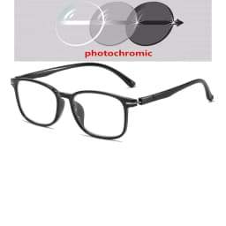 0 -0.5 -1.0 To -6.0 Women Men Square Myopia Glasses Finished Comfortable TR90 Student Prescription Glasses With Cylinder