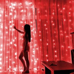 Remote Control Festoon Curtain 100/600LED String Lights Garland USB Fairy Garland Lights Christmas Decoration Bedroom Home Party