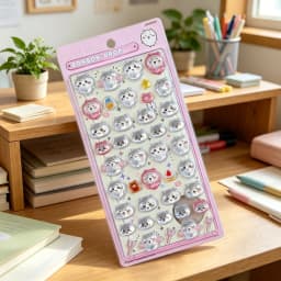 Chiikawa 3D Cute Relief PVC Crystal Waterproof Stickers DIY Scrapbook Laptop Cute Bonbon Drop Seal Children Gift ボンボン ドロップシール