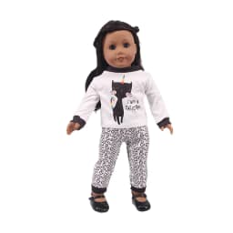 15 Styles Pajamas & Nightgown Cute Pattern Fit 18 Inch American Doll & 43Cm Baby Doll For Generation Accessories Girl's Toy