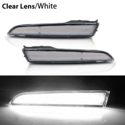 2pcs Car Front Side Marker Parking Lights Fender Corner LED Amber Fit for 2010-2012 Ford Fusion(aka Mendeo) Turn Signal Light